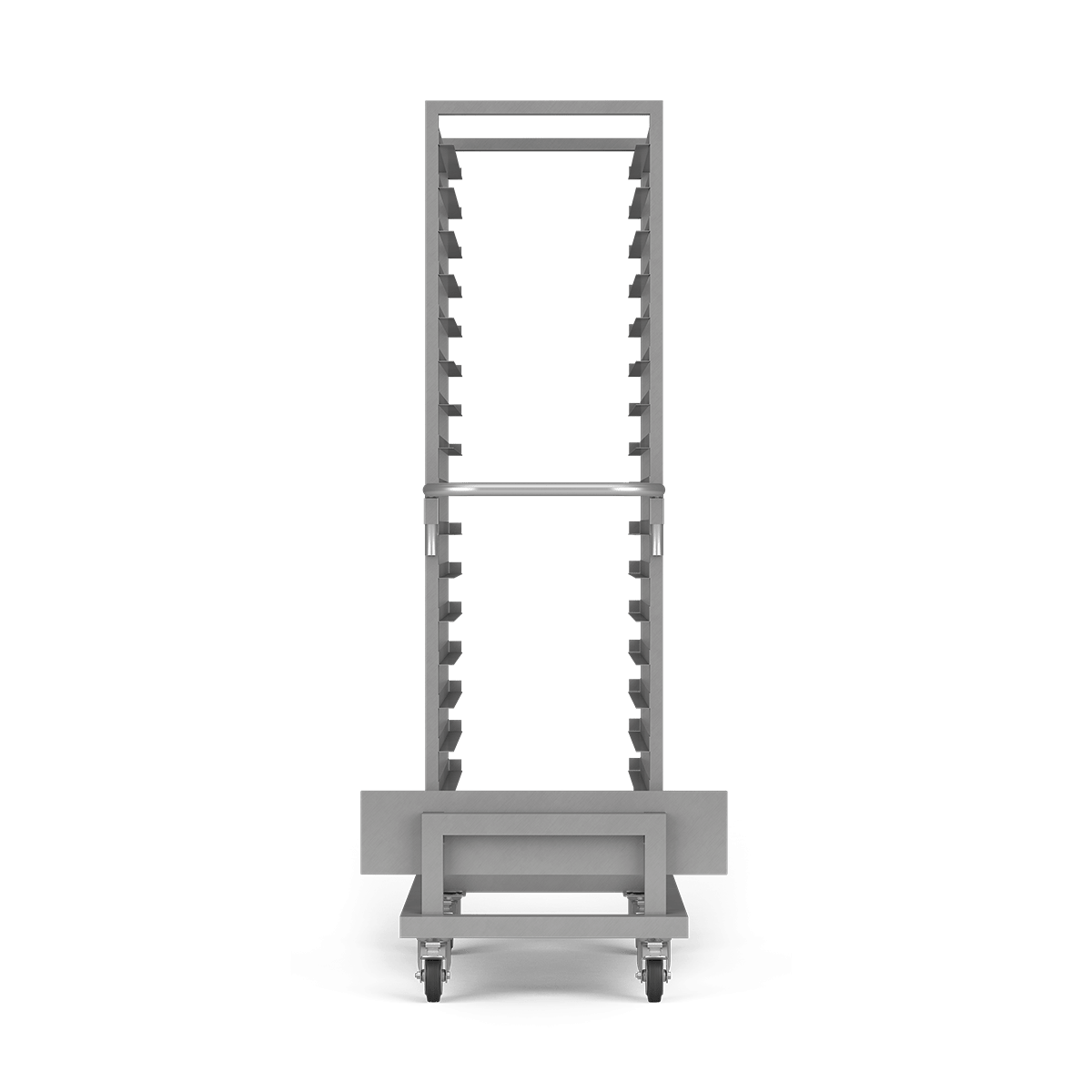TS-01 Bäckereiwagen 40 x 60 cm - 16 Ablagen