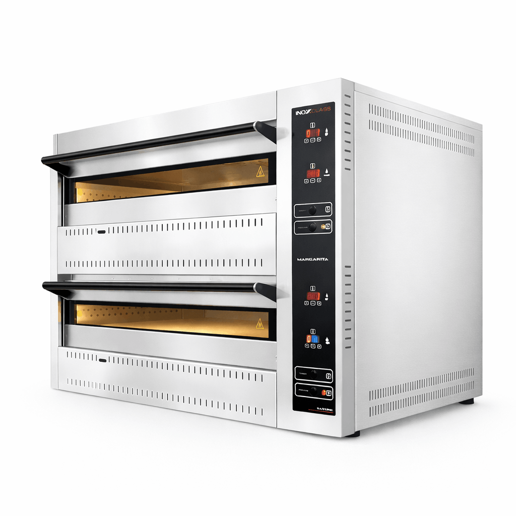 Gas Pizzaofen Digital - 6 + 6 x 30 cm